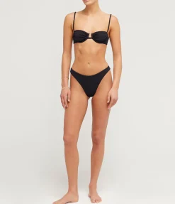 Elvis Bikini Bottom in Black