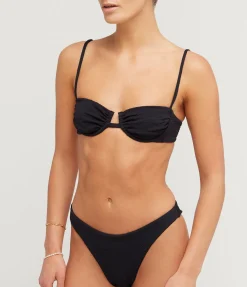 Elvis Bikini Bottom in Black