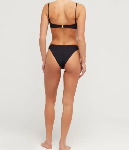 Elvis Bikini Bottom in Black
