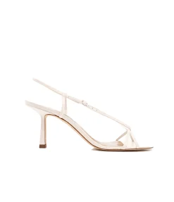 Entwined Strappy Heel in Stone