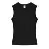 Esme High Neck Tank in Black