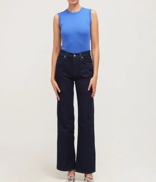 Esme High Neck Tank in Royal Blue