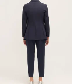 Etiennette Wool Blazer in Nocturne Navy