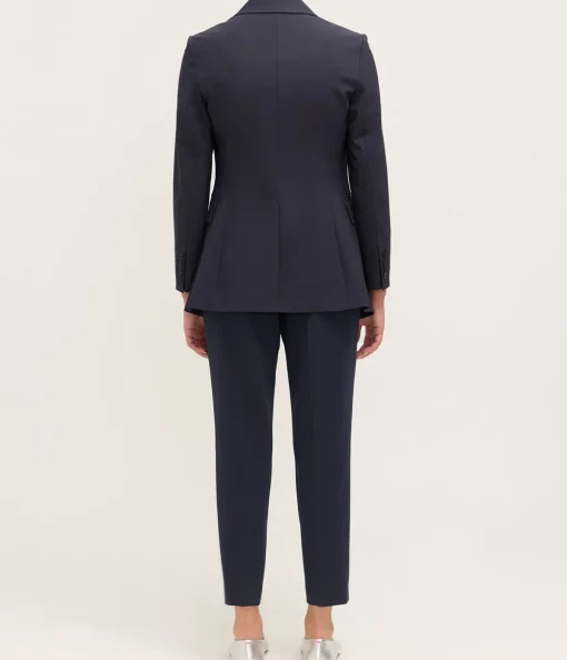Etiennette Wool Blazer in Nocturne Navy