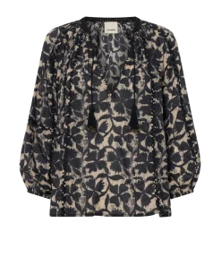 Euthenia Blouse in Clover Print