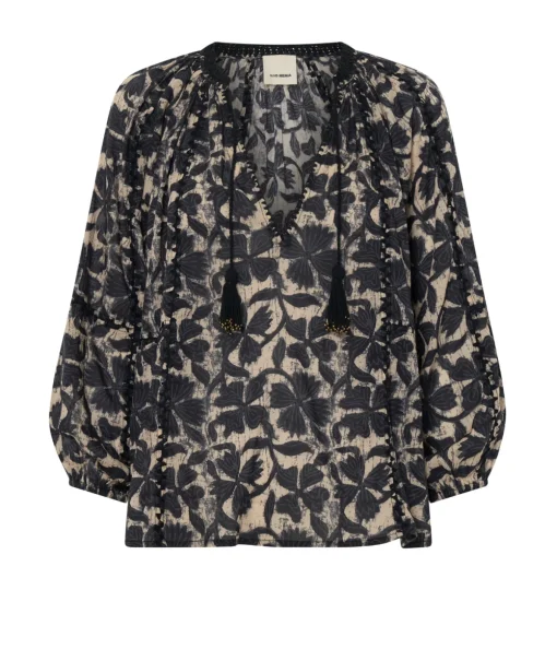 Euthenia Blouse in Clover Print