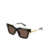 Exagerrated Cat-eye Sunglasses in Havana