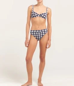 Fella x Maggie Marilyn Casanova Bikini Top in Gingham