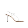 Filament Cross Over Heel in White