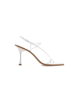 Filament Cross Over Heel in White