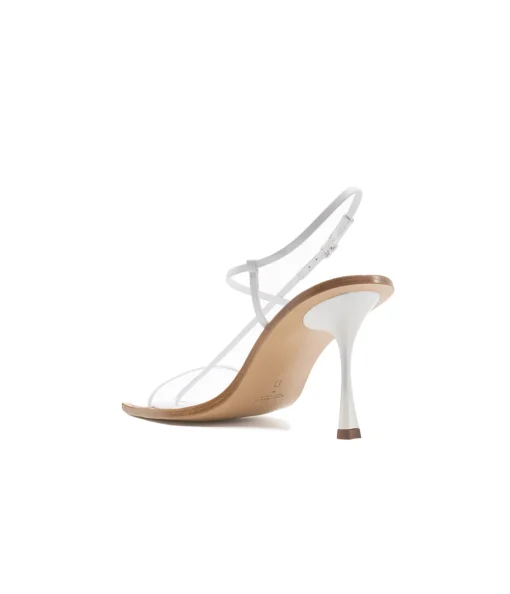 Filament Cross Over Heel in White