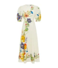 Flores Midi Dress