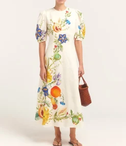 Flores Midi Dress