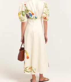 Flores Midi Dress