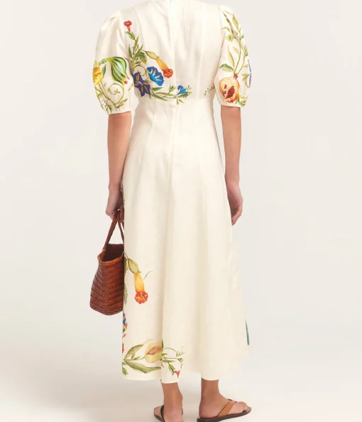 Flores Midi Dress