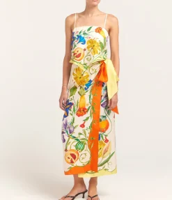 Flores Sarong Skirt in Multi