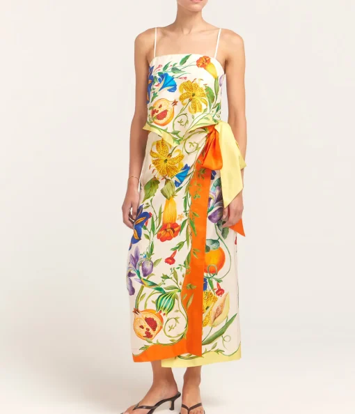 Flores Sarong Skirt in Multi