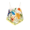 Flores Scarf Top in Multi