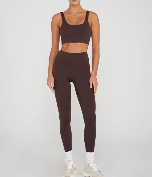 FreeSoft High Rise Legging in Coffee Bean