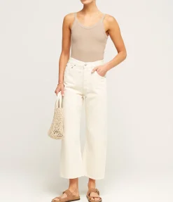 Gaucho Vintage Wide Leg in Cream