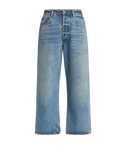 Gaucho Wide Leg Denim in Sodapop