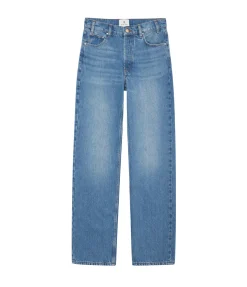 Gavin Long Jean in Atlantic Blue