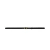 Georgia Slim Belt in Black with Gold