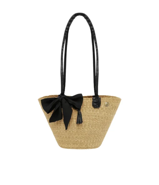 Ghana Basket Bag in Black