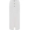 Gigi Column Skirt in Ivory