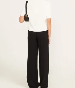 Giorgio Short Sleeve Sweater in Ivory