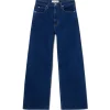 Grace High Rise Straight Wide Leg in Western Hero