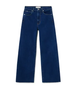 Grace High Rise Straight Wide Leg in Western Hero