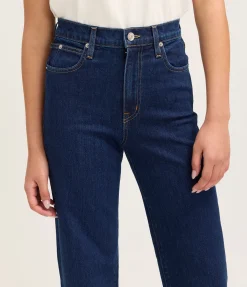 Grace High Rise Straight Wide Leg in Western Hero