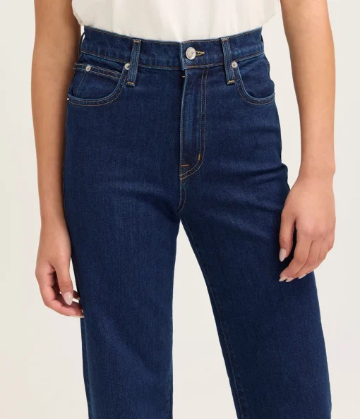 Grace High Rise Straight Wide Leg in Western Hero