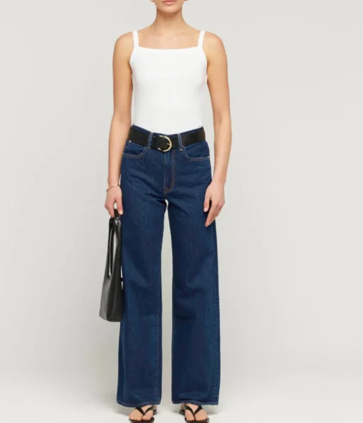 Grace High Rise Wide Leg in Evermore