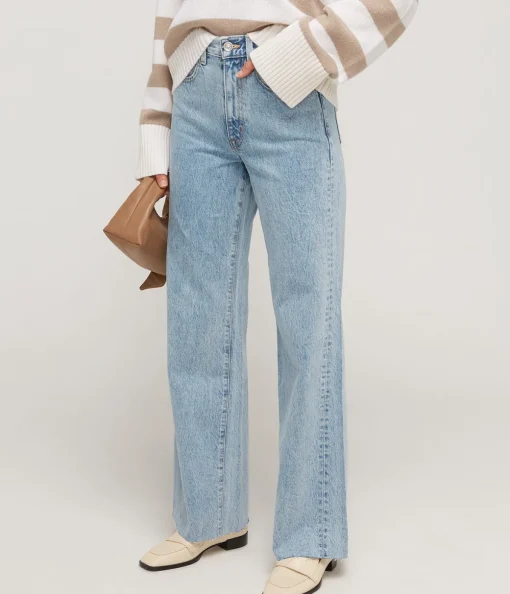 Grace High Rise Wide Leg in Time to Go