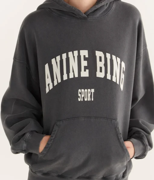 Harvey Sweatshirt in Washed Black
