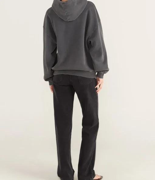 Harvey Sweatshirt in Washed Black