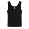 Hillie Scoop Neck Tank in Black