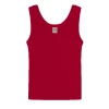 Hillie Scoop Neck Tank in Red