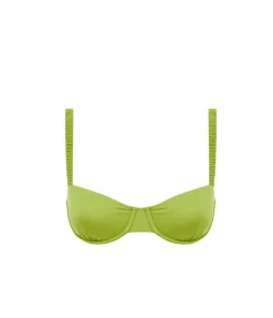 Holiday Balconette Bikini Top in Pistachio