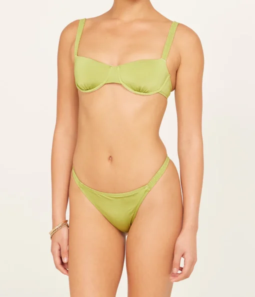 Holiday Bikini Bottom in Pistachio