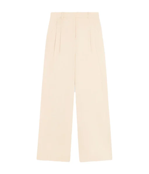 Idai Tailored Pants in Cream Rose