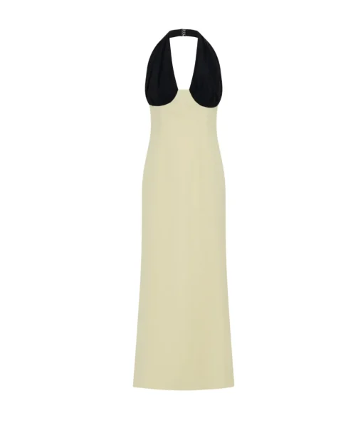 Inverse Midi Dress in Cream