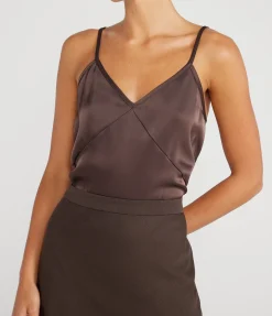 Iris Cami in Chocolate