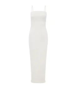 Iris Dress in Bone
