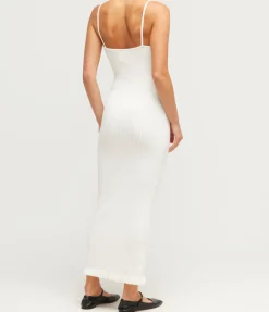 Iris Dress in Bone