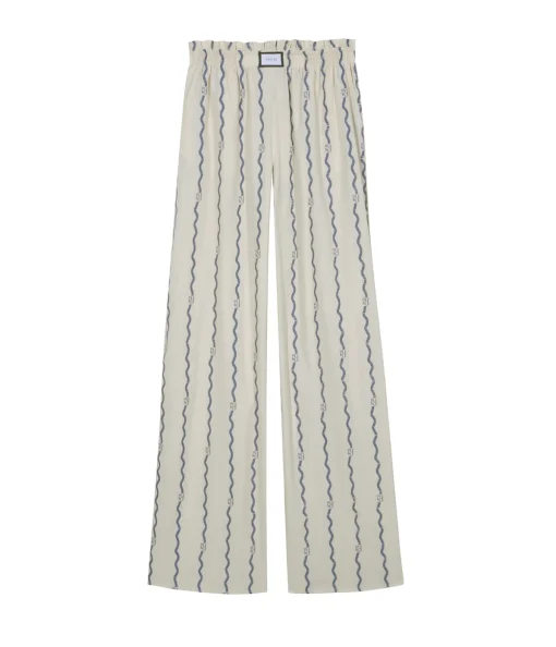 Janiero Trouser in Bespoke Wave Coupe