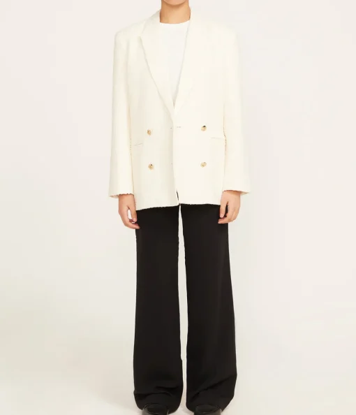Jasmine Blazer in Ivory