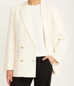 Jasmine Blazer in Ivory